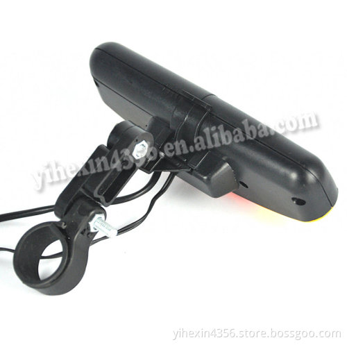 3 Red Led 4 Yellow Led Multifunctional Bike Turn Signal Brake Light